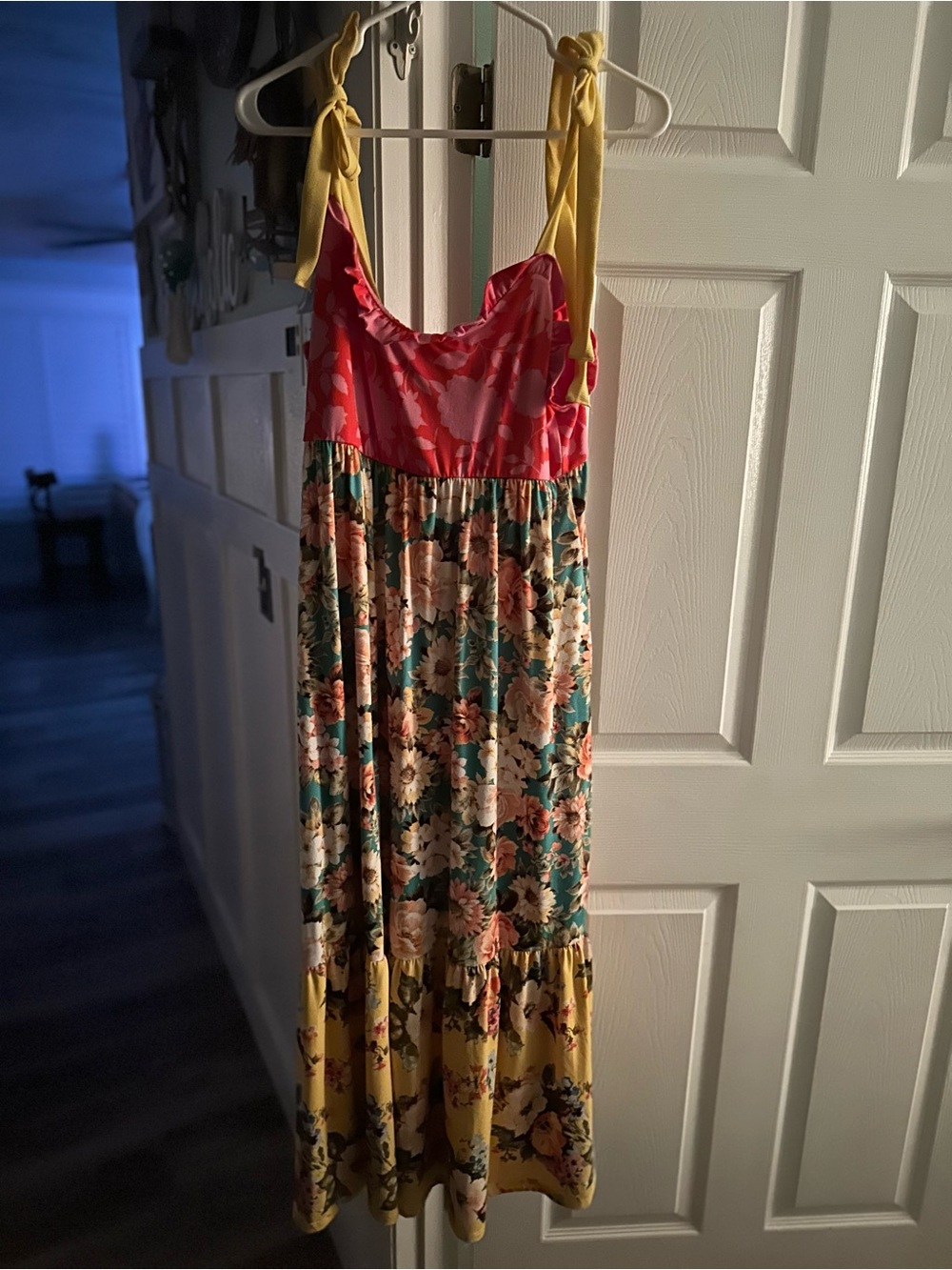 Haptic Boutique Maxi Sundress, eclectic, boho, Soft,Quality, dress L -XL - Picture 8 of 11